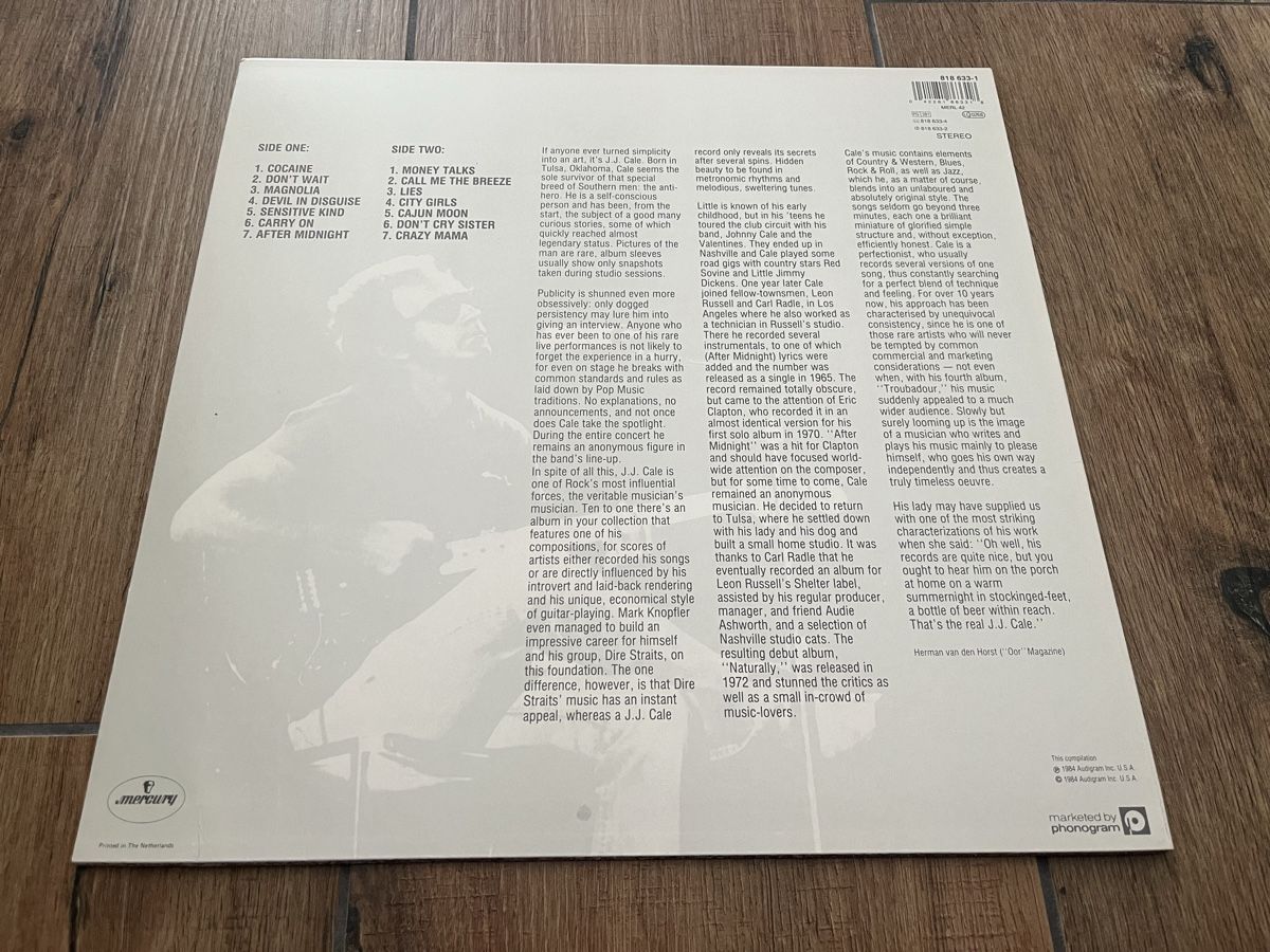 Vinyles: JJ Cale Special Edition – D'occasion à Uster par mojorisin01 1