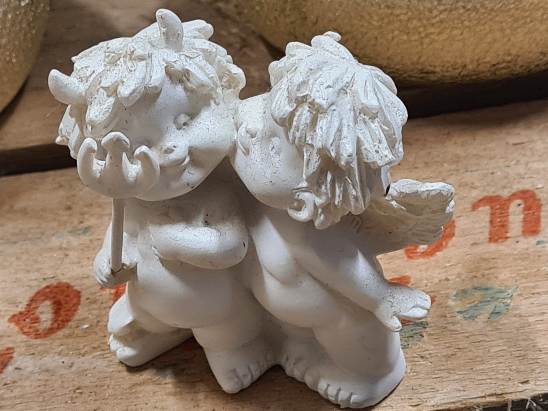 Statuette: Grössere IGOR Engelsfigur ca. 7.5 X 8 cm – Usato da Amriswil venduto da kleindeko 3
