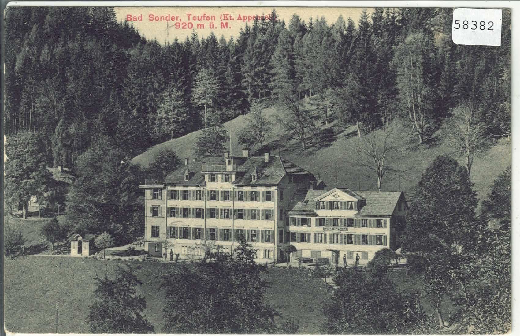 Cartoline postali: bad Sonder - Teufen – Usato da Ettingen venduto da Kartenplanet