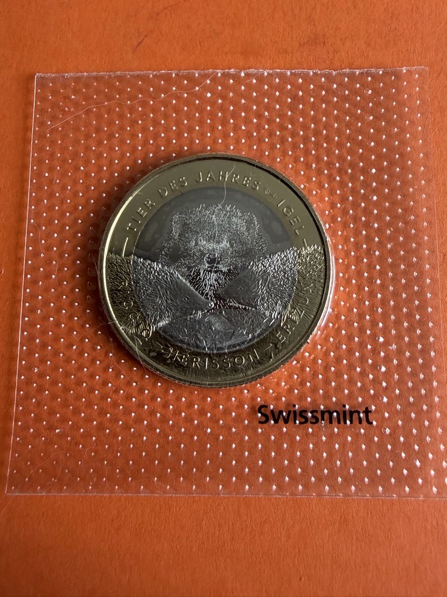 Alle Münzen: 10 Fr. Igel 2026 – Neu und originalverpackt aus Reichenburg von Strok10