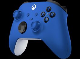 Xbox Controller Shock Blue wie neu