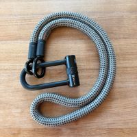 Veloschloss Tex-Lock eyelet mit Bügelschloss 160 cm