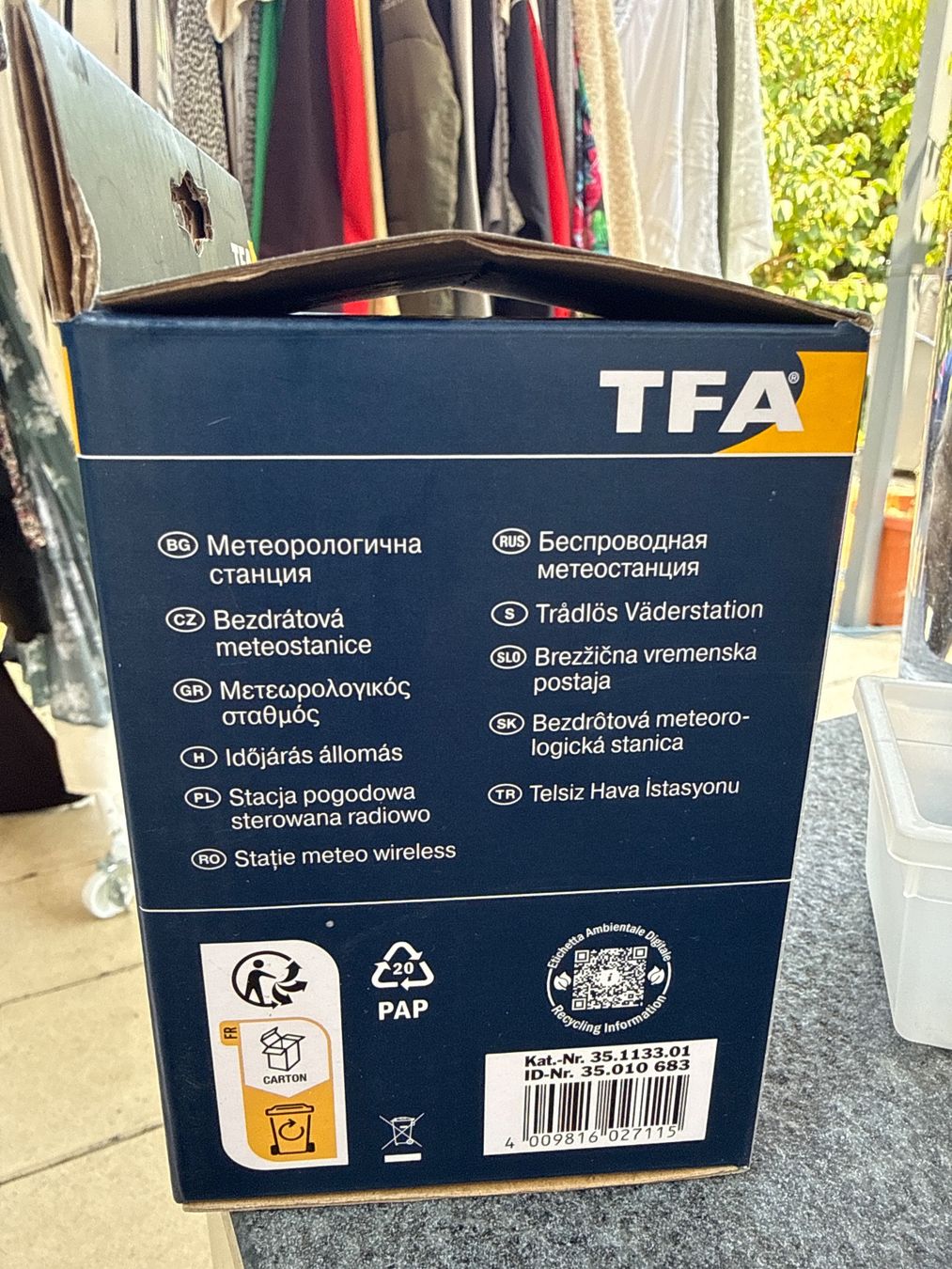 Sonstiges für Haushalt & Wohnen: TFA SUN Funk-Wetterstation - Dostmann – Gebraucht aus Basel von jetzt-wird-gemistet 3