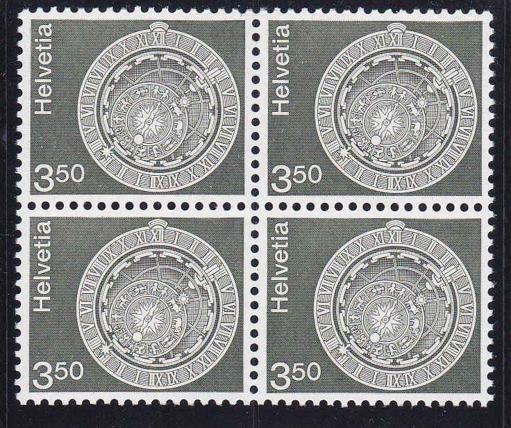 Tutti i francobolli: Postfrisch 4er Block Kunsthandwerk 1980 – Nuovo (secondo la descrizione) da Schliern b. Köniz venduto da joni20