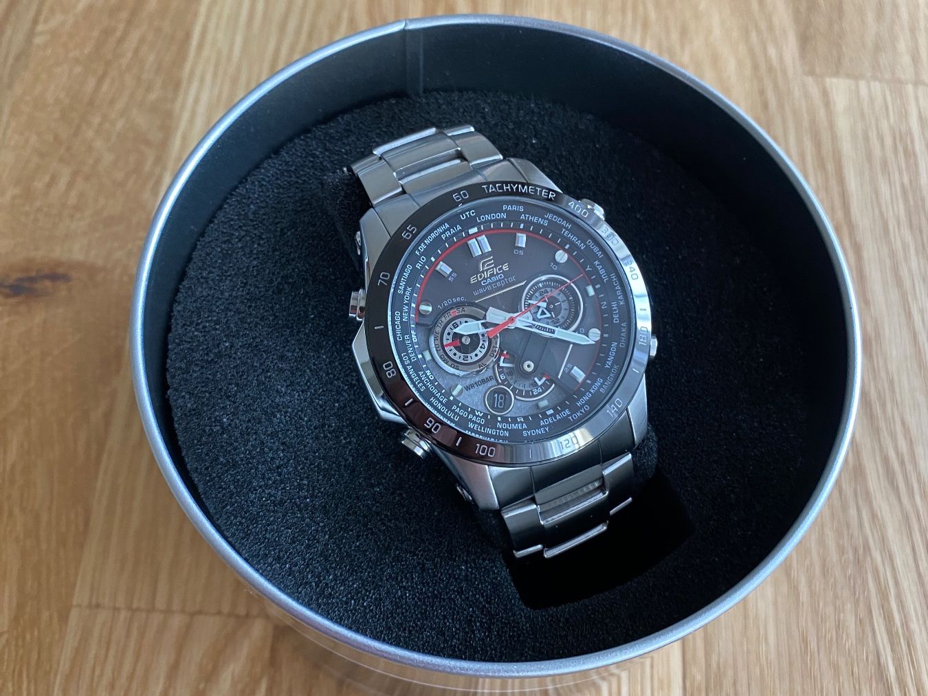 Edifice Orologi: CASIO EDIFICE FUNK SOLAR ANALOG – Usato da Stäfa venduto da ROLMUDUB 7