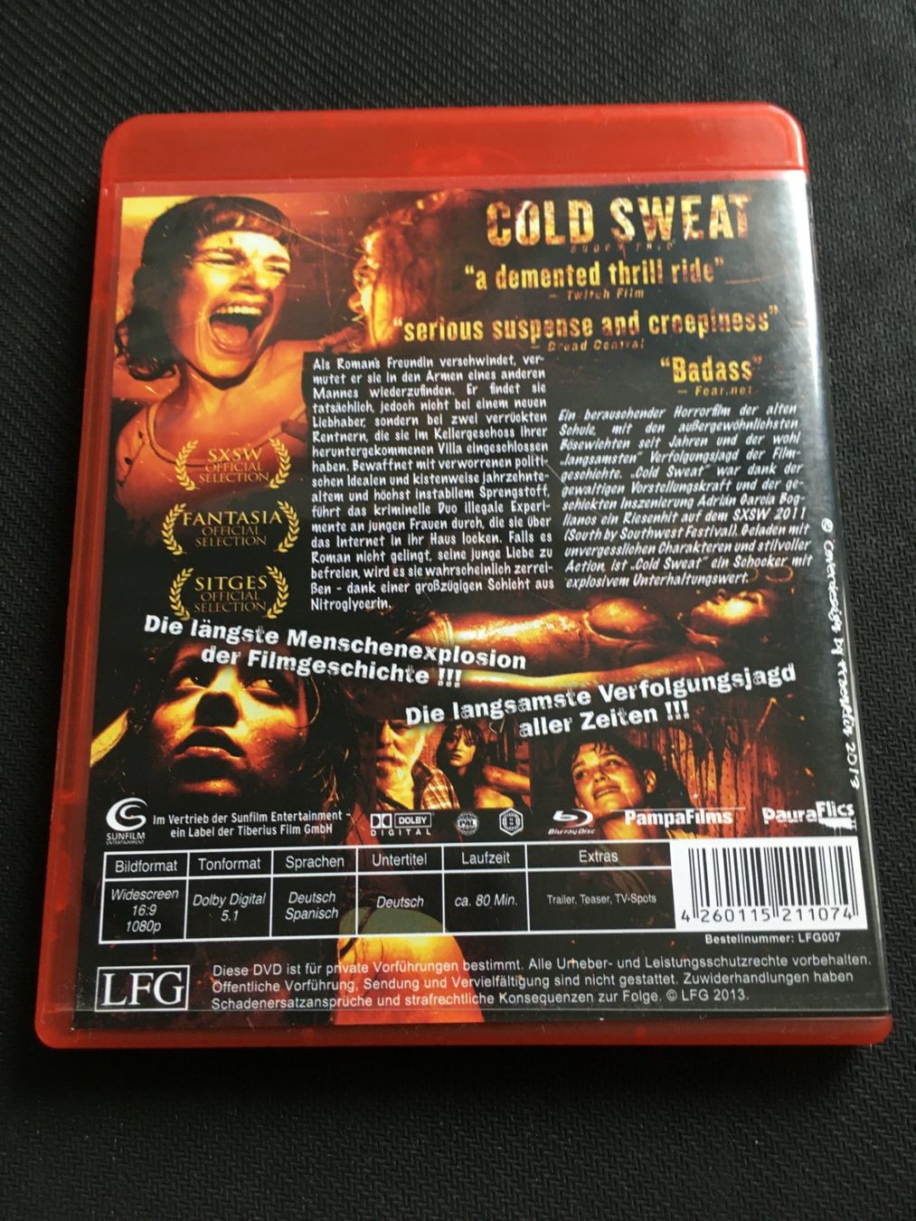 Tutti i DVDs: Cold Sweat [Blu-ray] – Usato da St.Gallen venduto da MedienJoe 1