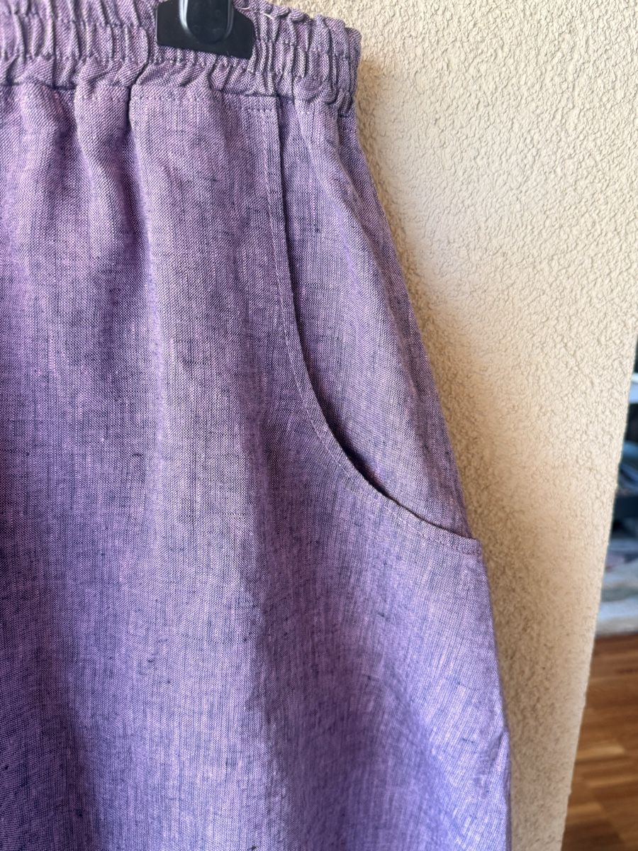 Lots de vêtements: NEU - 100% Leinen Ensembe - Violett -Gr 46 – Neuf avec emballage d'origine à La Conversion par angel-gini 2