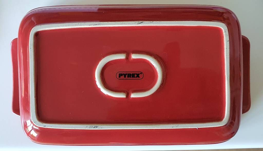 Pyrex Teglie da forno: Pyrex Keramik-Auflaufform   Rot  Wie neu – Nuovo (secondo la descrizione) da Riedholz venduto da Suroman 1