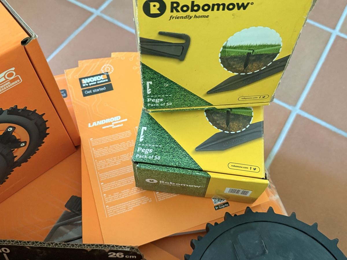 Worx Tagliaerba: Robot WORX Landroid WR141E 500m2 – Usato da Blonay venduto da Aviator7 6