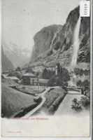 Lauterbrunnen und Staubbach 1904