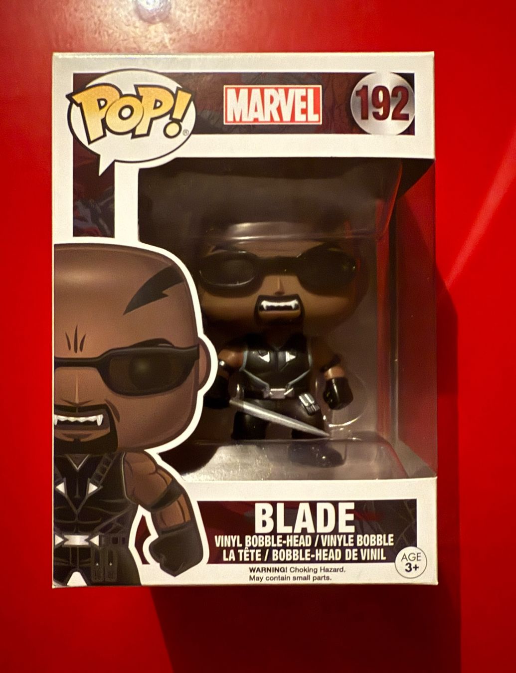 Funko Statuette: Funko Pop! Blade - Marvel – Nuovo e nell'imballaggio originale da Moudon venduto da CollectorGeek