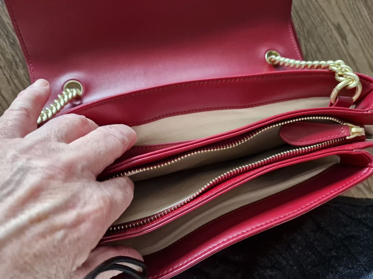 Pinko Borse da donna: Pinko Bag, Rot, Goldene Hardware – Usato da Wohlen AG venduto da Coco_91 3