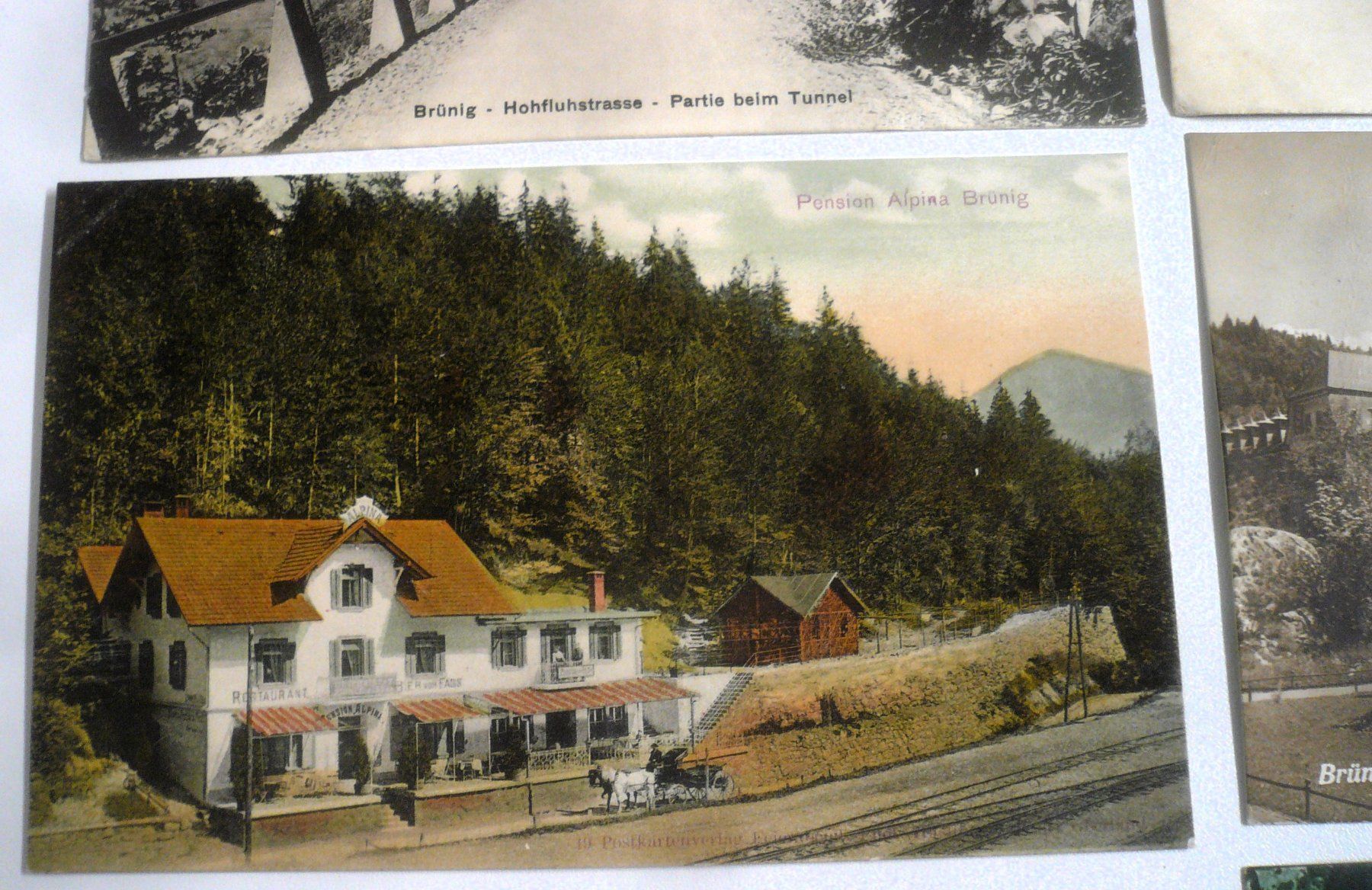 Cartoline postali: 7 x AK BRÜNIG – Usato da Oberhofen am Thunersee venduto da luuping99 1