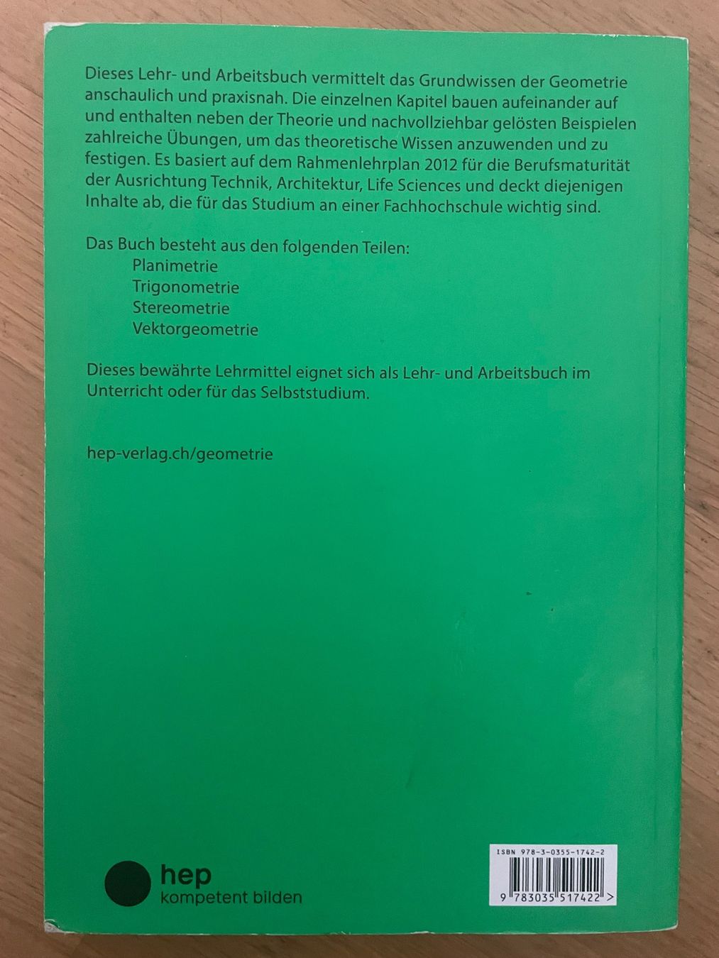 Bücher: BM Geometrie Lehrbuch – Gebraucht aus Bellmund von chi_dr6j 2