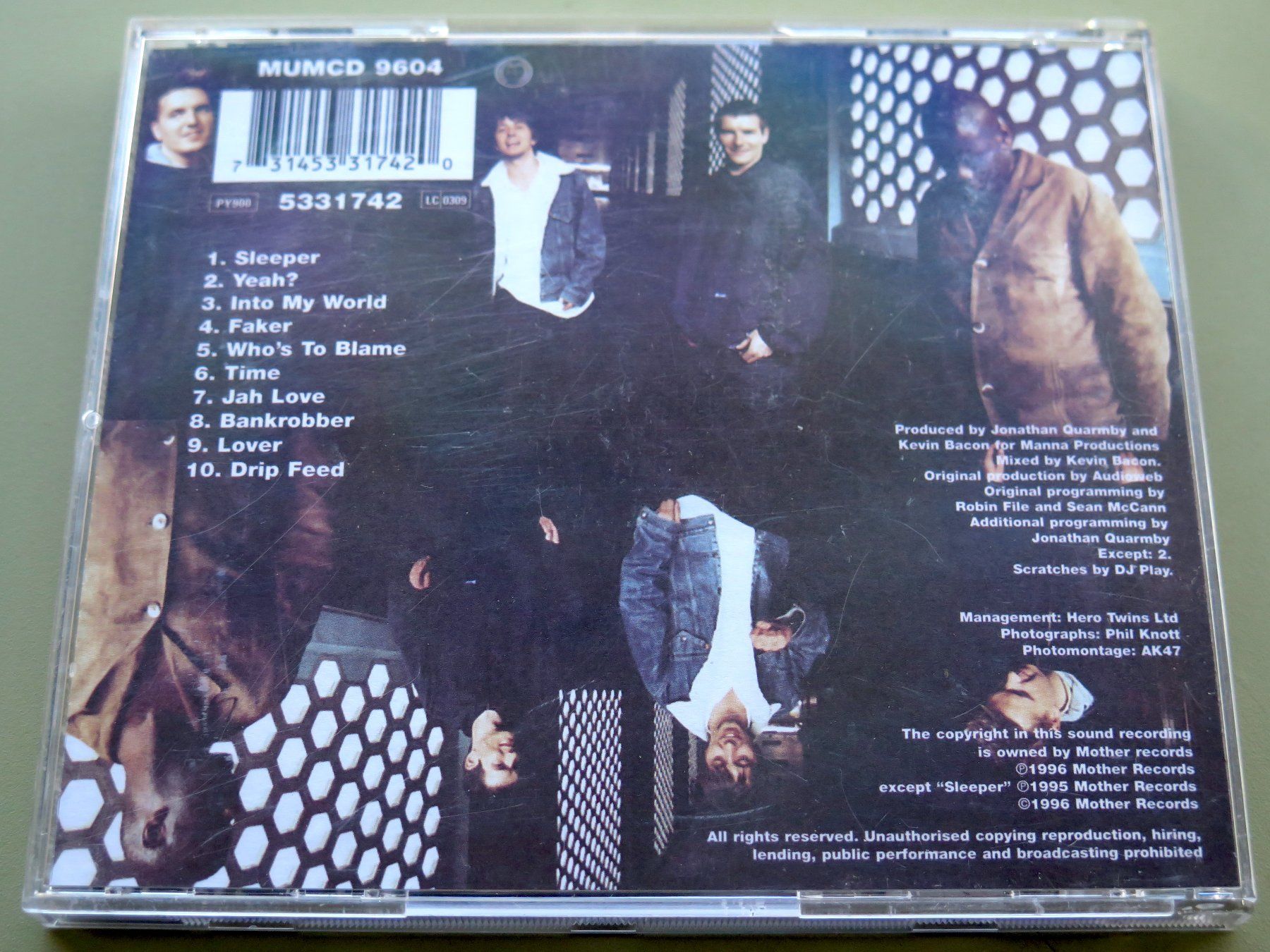 CD: (p) CD AUDIOWEB: Audioweb, 1996 – Usato da Bern venduto da Balzamico 1