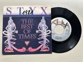 STYX tolle Single Kult The best of times TOMMY SHAW 80's