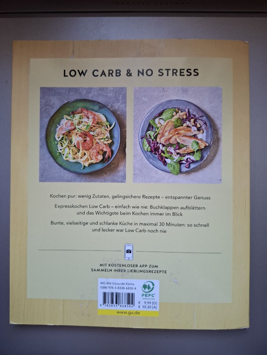 Libri: Kochbuch: Expresskochen Low Carb - Stressfrei durch den Tag! – Usato da Niederstocken venduto da Cocos_nut 1
