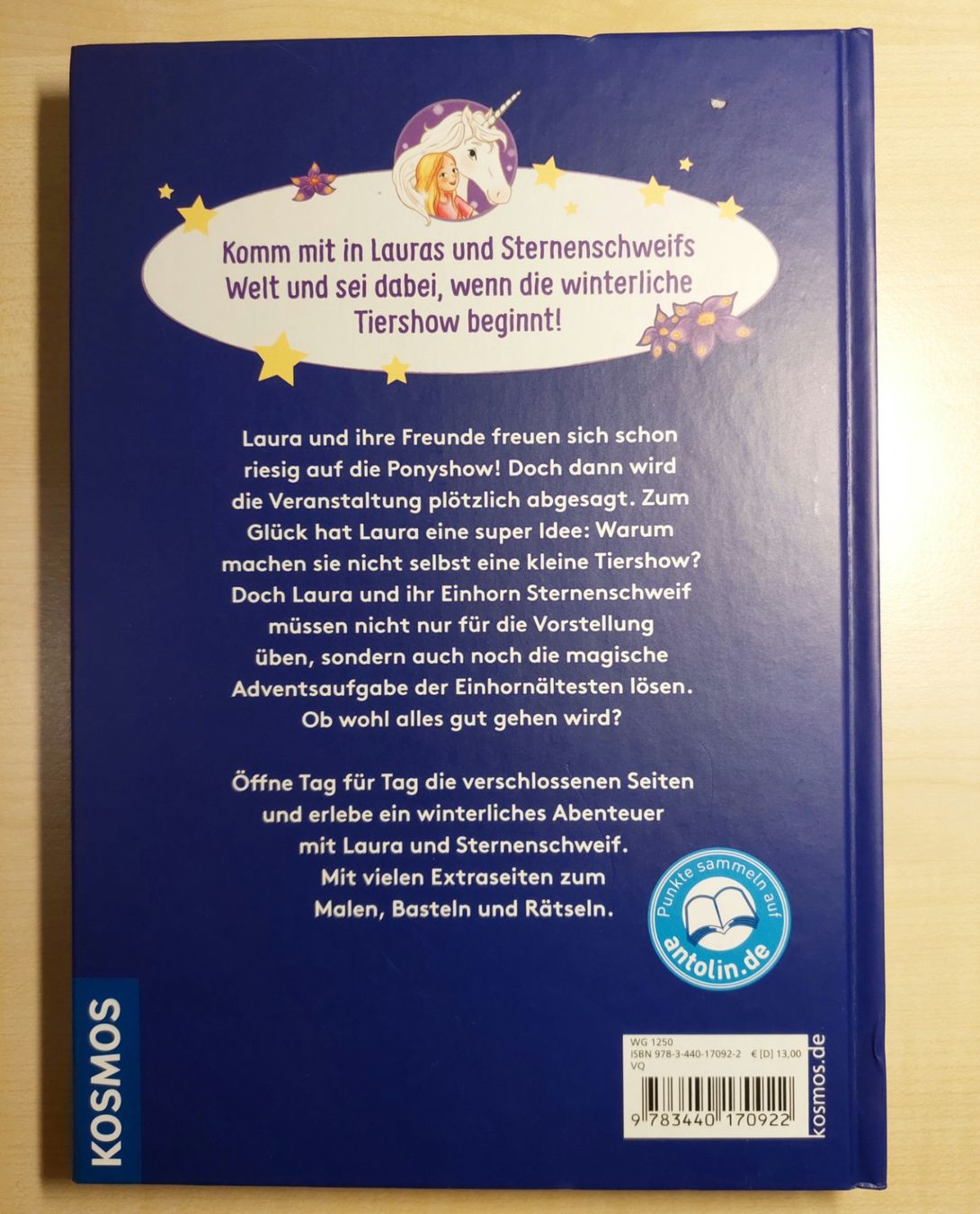 Libri: Adventskalenderbuch Sternenschweif "Der Mutmach-Zauber" – Usato da Liesberg Dorf venduto da FamilieBond007 1