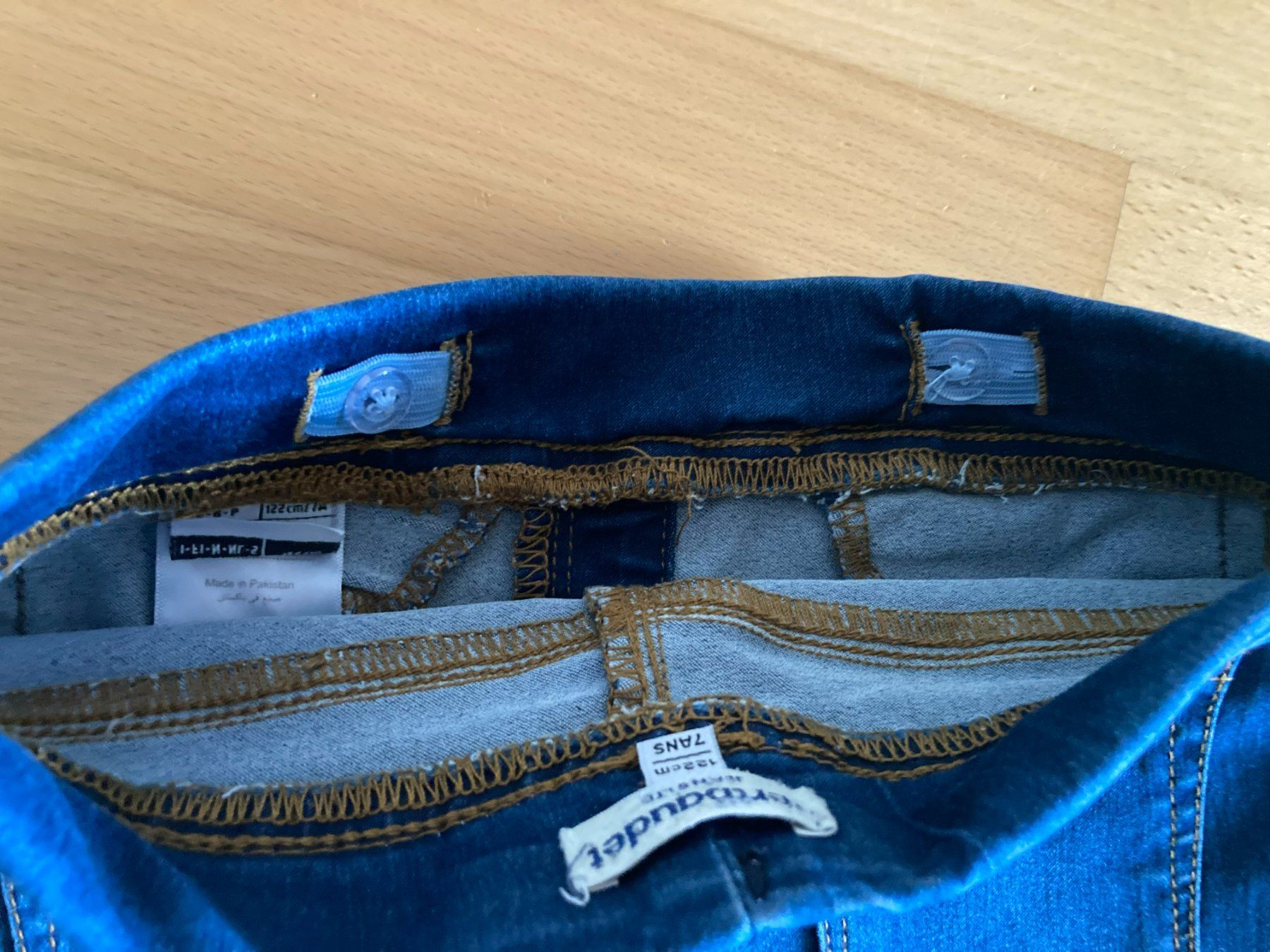 Vertbaudet Pantaloni: Jeans mit Leopardenmuster "Vertbaudet" – Usato da Muttenz venduto da Juvenile33 3
