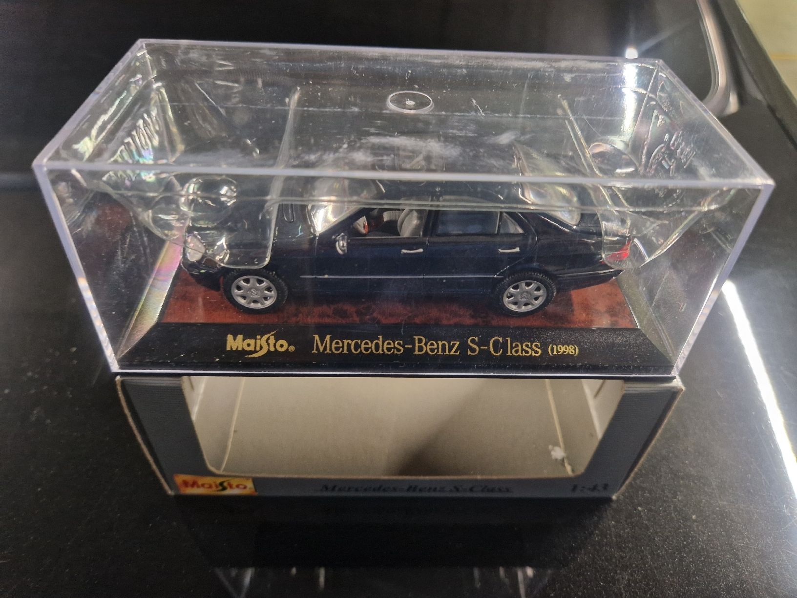 Maisto Modellini d'auto: Mercedes W220 S-Klasse 1998 – Nuovo e nell'imballaggio originale da Biel/Bienne venduto da CS013 2