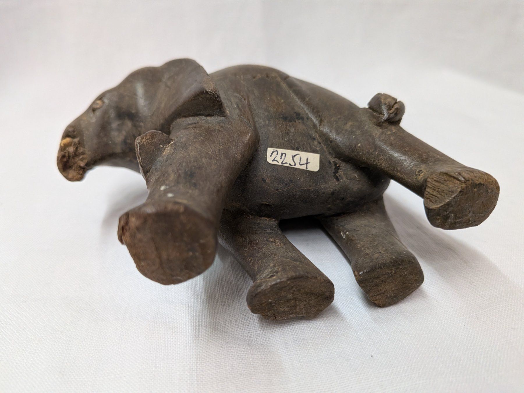 Sculture & Statue: Antike Holzskulptur Afrika Elefant – Usato da Emmen venduto da Brockofsky 5