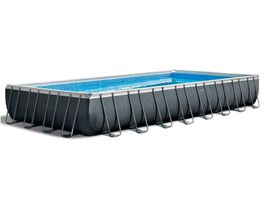 Schwimmbad Pool rechteckig 975 x 488 x 132 cm Intex
