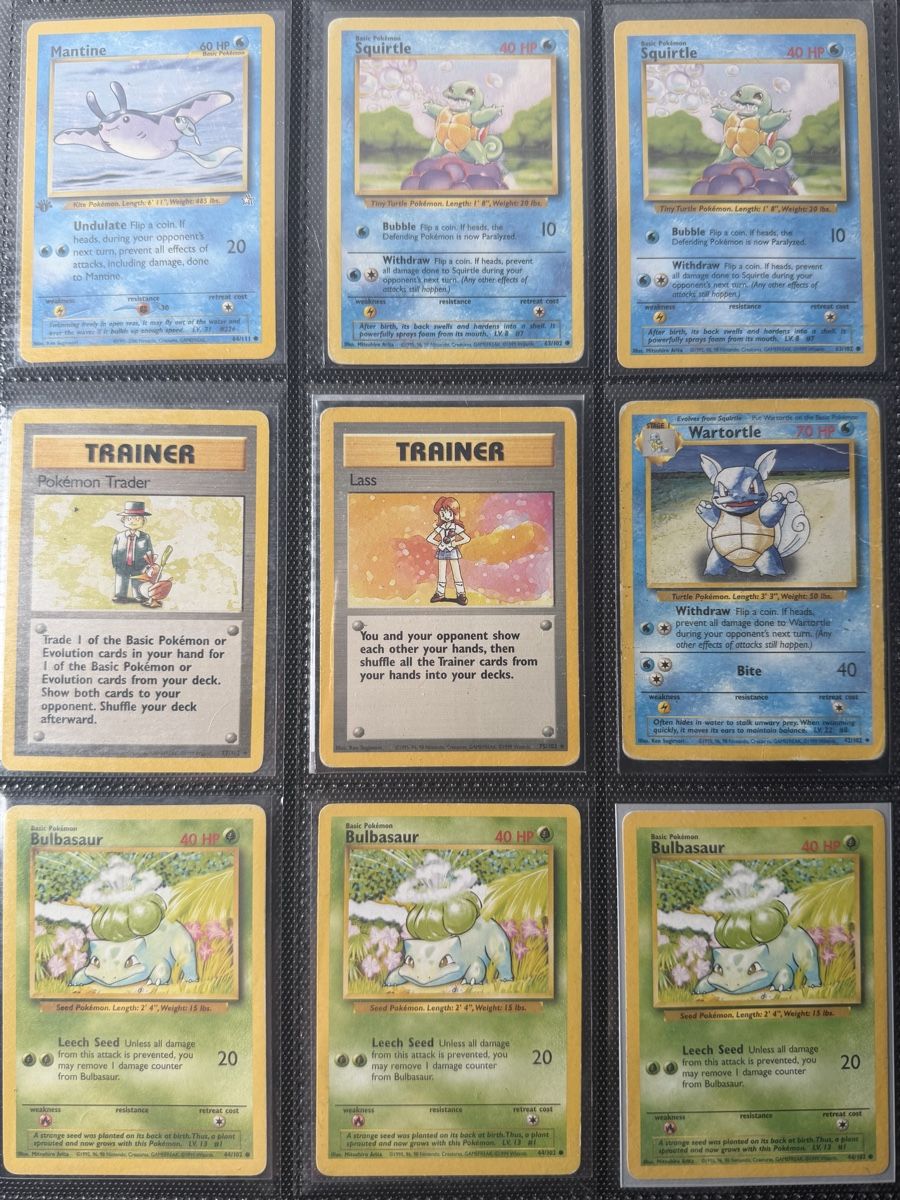 Pokémon Carte collezionabili: Pokémon Sammlung / collection ENG base set 1996 – Nuovo (secondo la descrizione) da Baulmes venduto da Mode.tm.shop