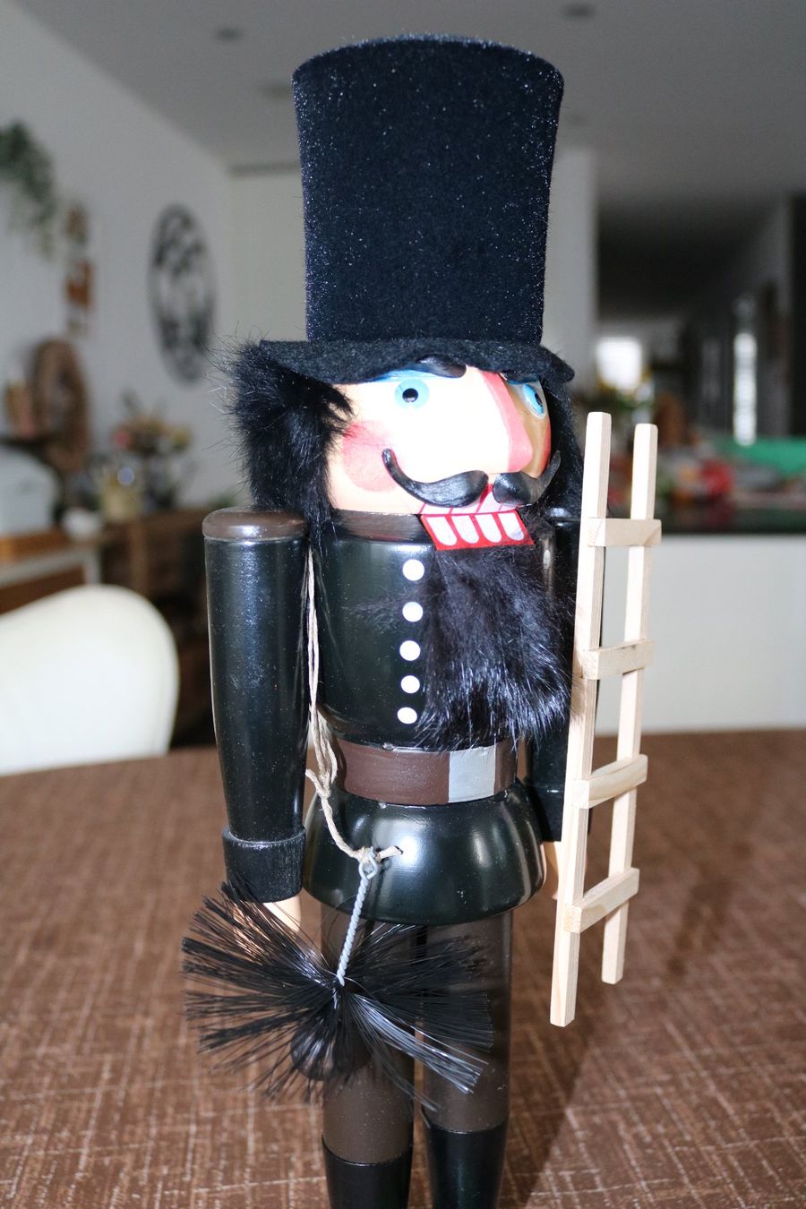 Statuette: Nussknacker "Schornsteinfeger" Original Erzgebirge – Nuovo e nell'imballaggio originale da Frick venduto da Beni58 4