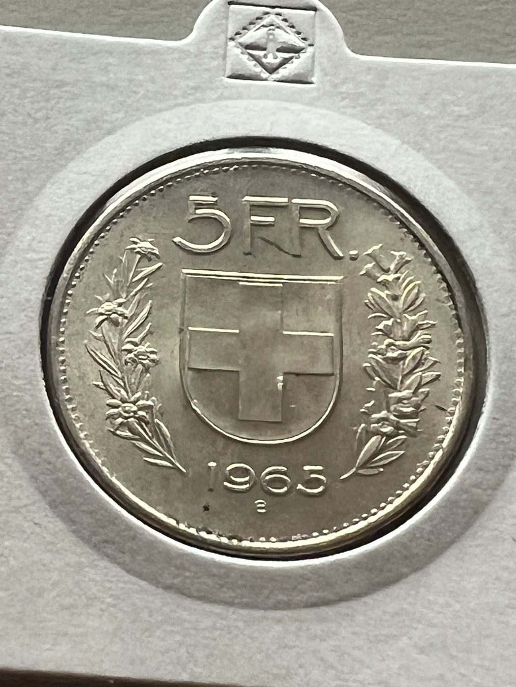 Alle Münzen: 5 Fr. 1965 – Gebraucht aus Schötz von Odpa