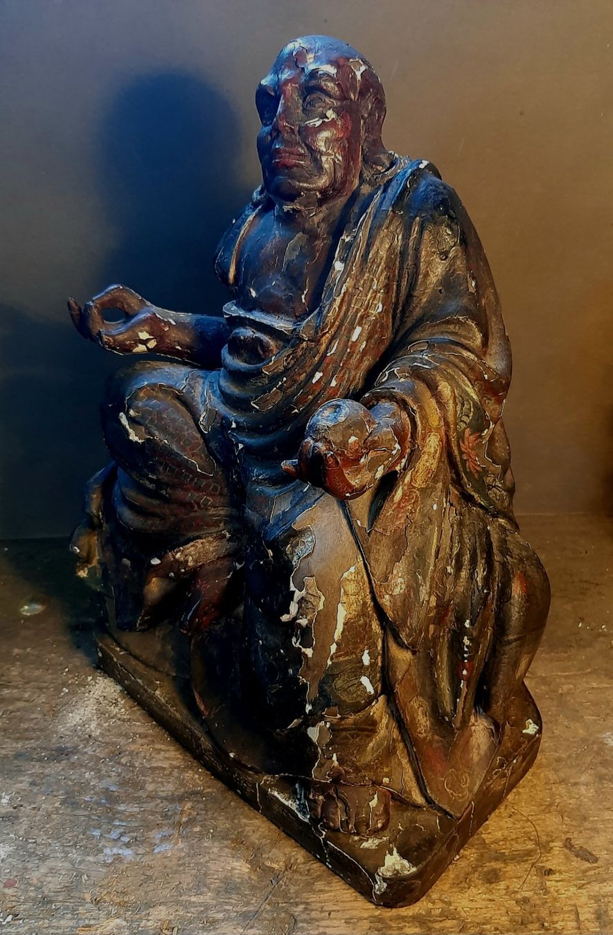 Skulpturen & Statuen: Grosse antike Buddha Skulptur – Gebraucht aus Arbon von torso444 1