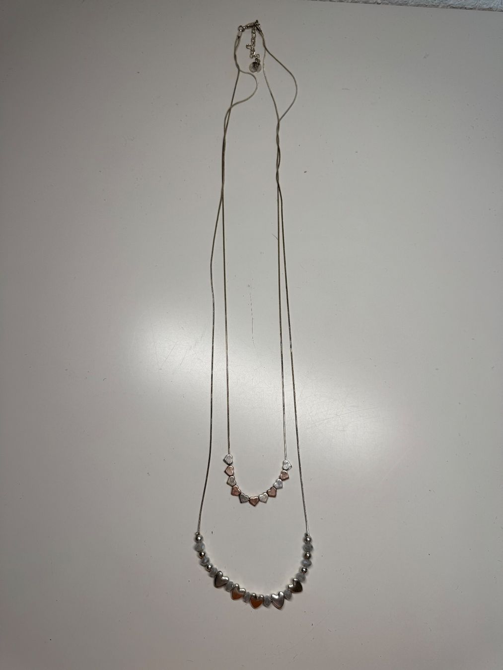 Catenine: Hübsche Halskette mit Herzen, Modeschmuck – Usato da Grosswangen venduto da shoes.bags.and.co 1