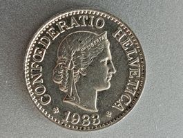 10 Rappen, Jahrgang 1933