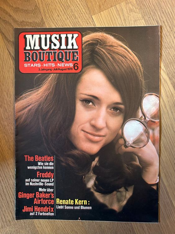 MUSIK BOUTIQUE 1970 Beatles Jimi Hendrix Ginger Baker Kaufen auf Ricardo