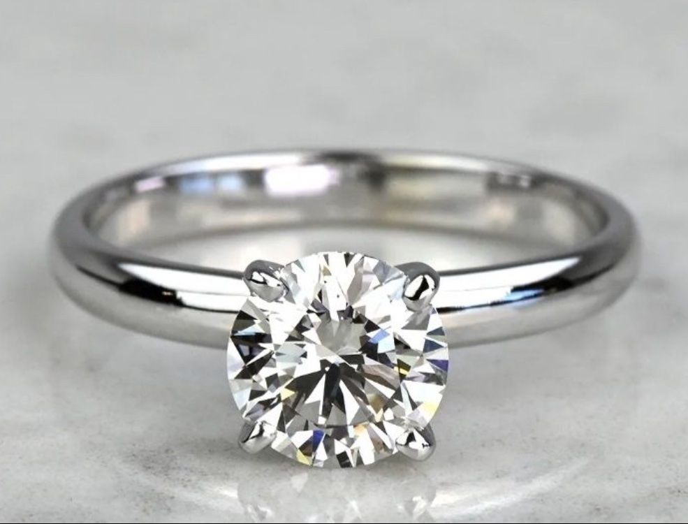 Bagues: Bague platine – Neuf (Voir description) à Montreux par dahlerm