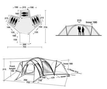 Outwell hartford cheap tent