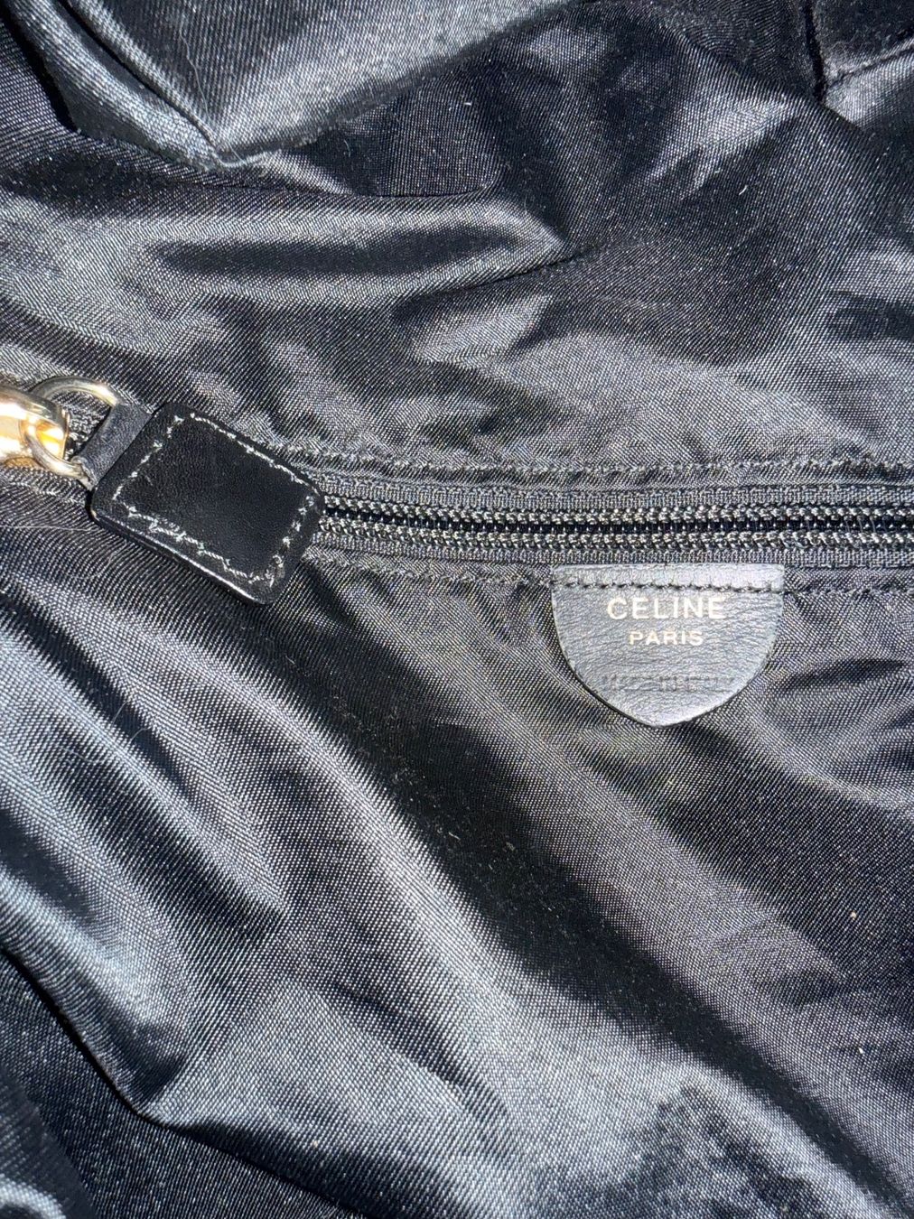 Celine Borse da donna: Sac à main Tote Céline en Nylon noir – Usato da Lausanne venduto da Titivintage 7