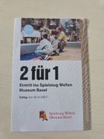 Gutschein Spielzeug Welten Museum Basel