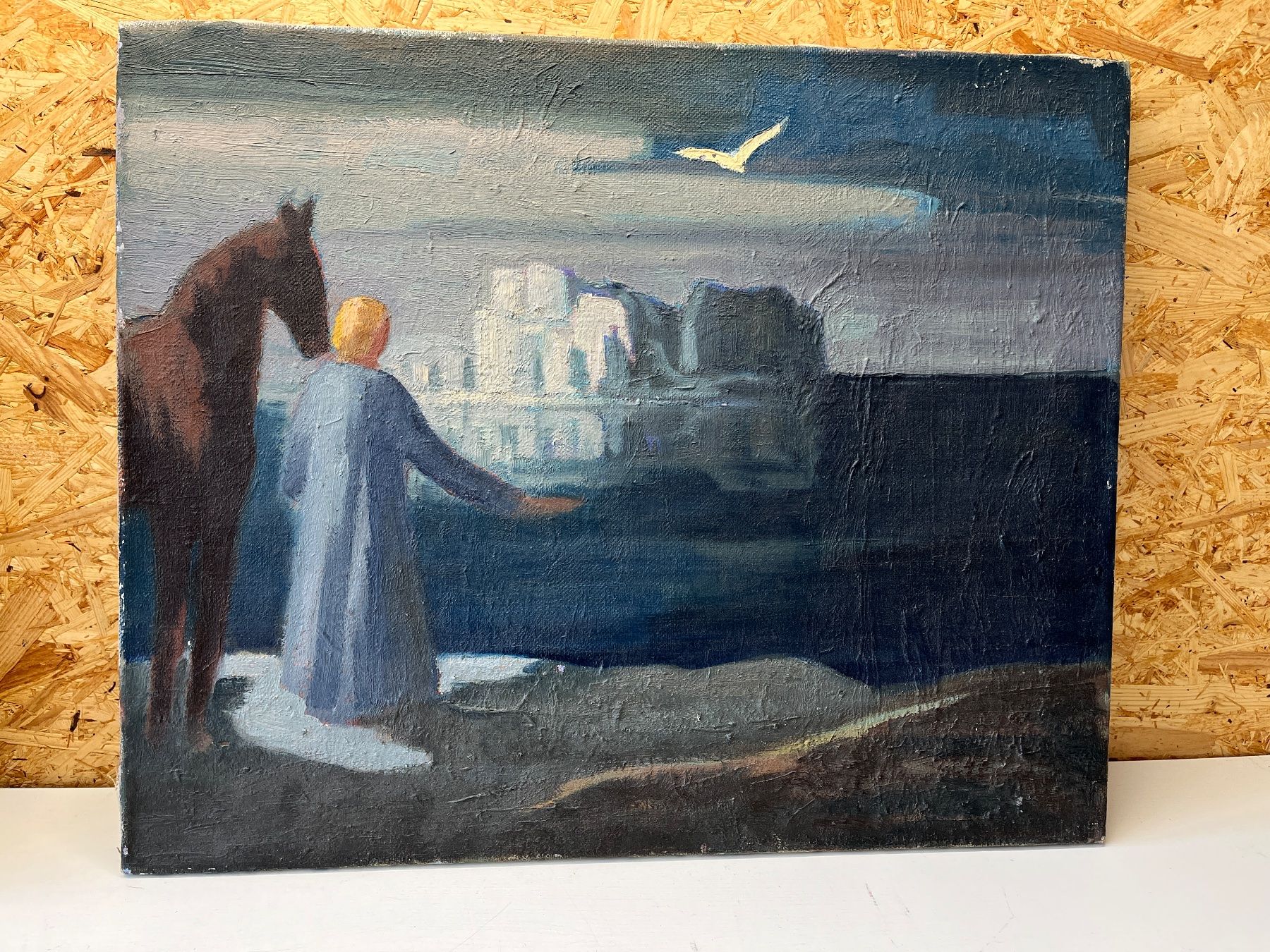 Dipinti: interessantes Gemälde / monogrammiert TH?   (ID M324) – Usato da Gelterfingen venduto da art-and-more