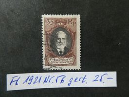 FL 1921 Nr. 56 gestempelt