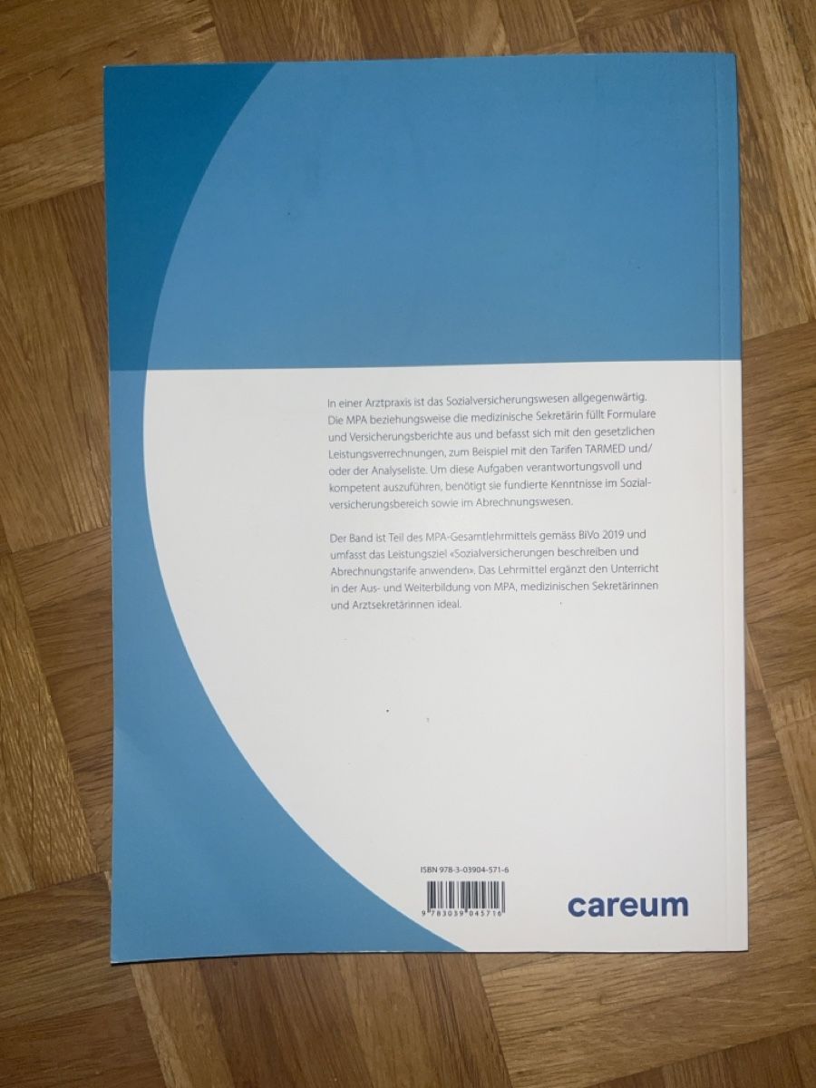 Bücher: Fachbuch Sozialversicherungen/TARMED – Neu (gemäss Beschreibung) aus Dübendorf von an_nk8z 1