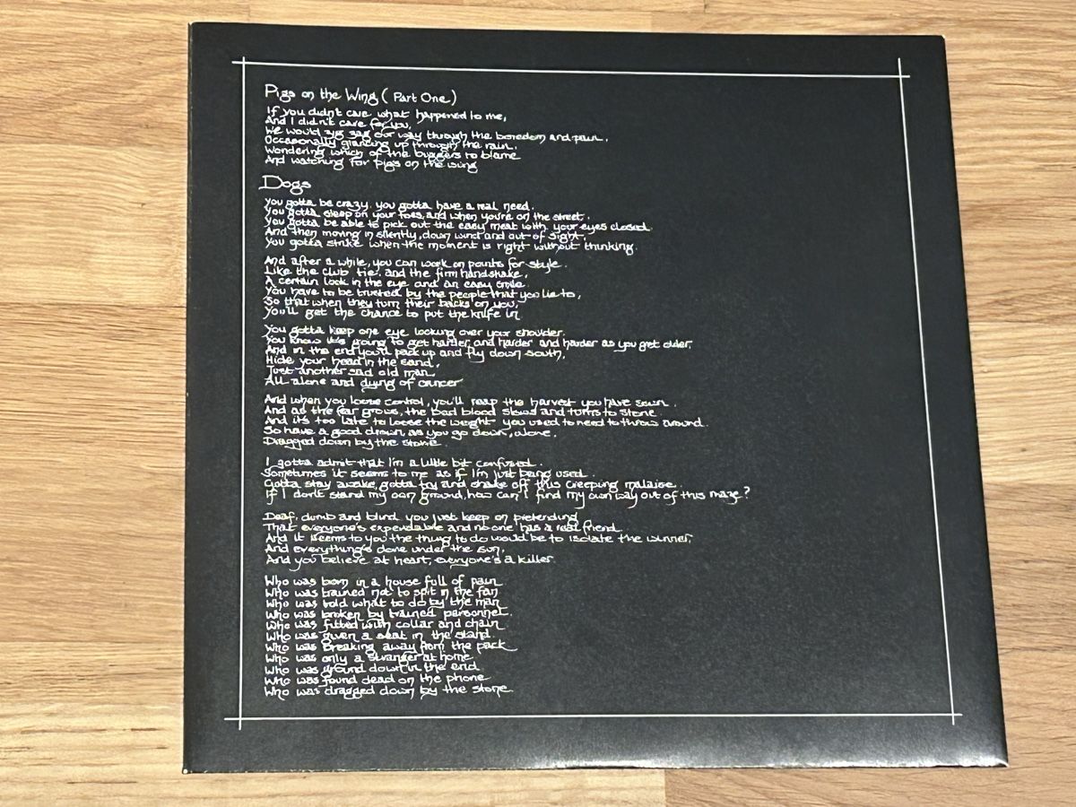Dischi in vinile: Pink Floyd. 1977. Animals – Usato da Faulensee venduto da Mizuno06 4
