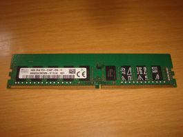 1 stück 16gb ddr4 2133 RAM für Computer. Getestet