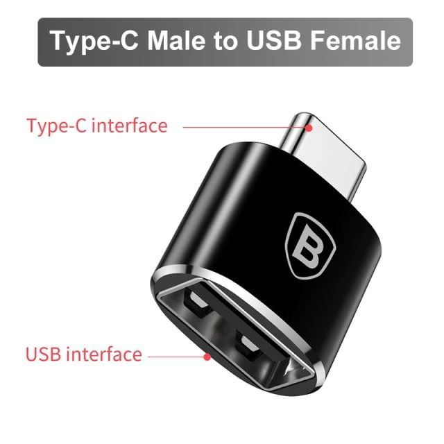 Baseus Adattatori: Baseus Typ C zu USB Adapter – Nuovo e nell'imballaggio originale da Malans GR venduto da BUYBEST-Schweiz 1