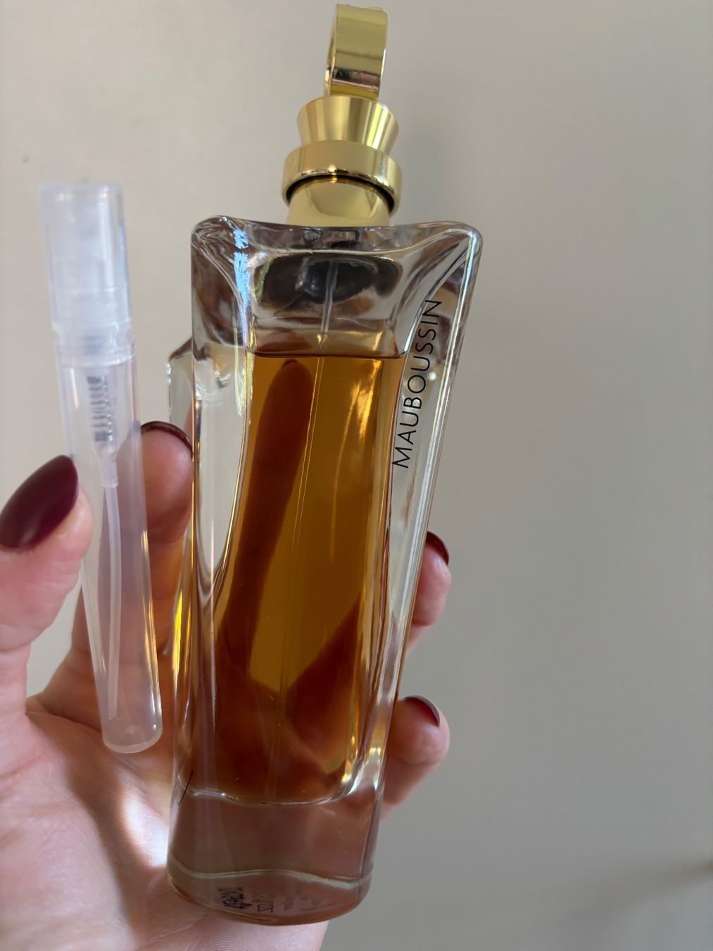 Parfum & Eau de Toilette: Mauboussin pour Elle Elixir Duftprobe EDP 5ml – Gebraucht aus Zürich von deruja