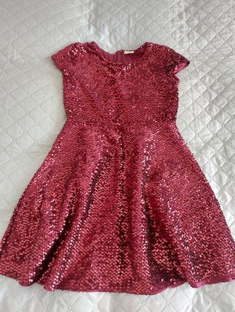 Zara Kleid mit Pailletten, Gr. 140, Top Zustand, Festlich ✨