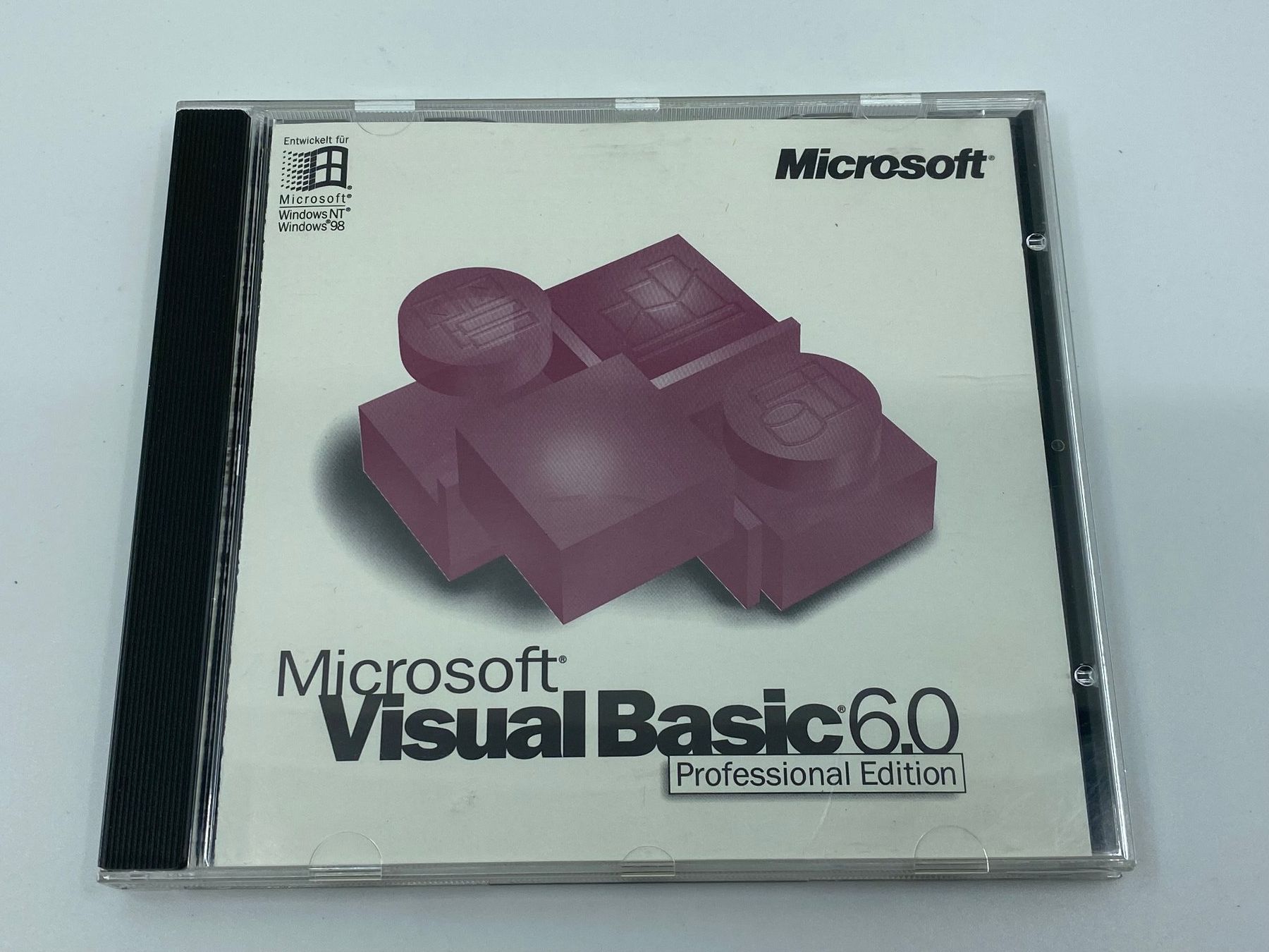 Microsoft Software: Microsoft Visual Basic 6.0 Professional Edition - Windows – Difettoso da Langwiesen venduto da Restposten-24