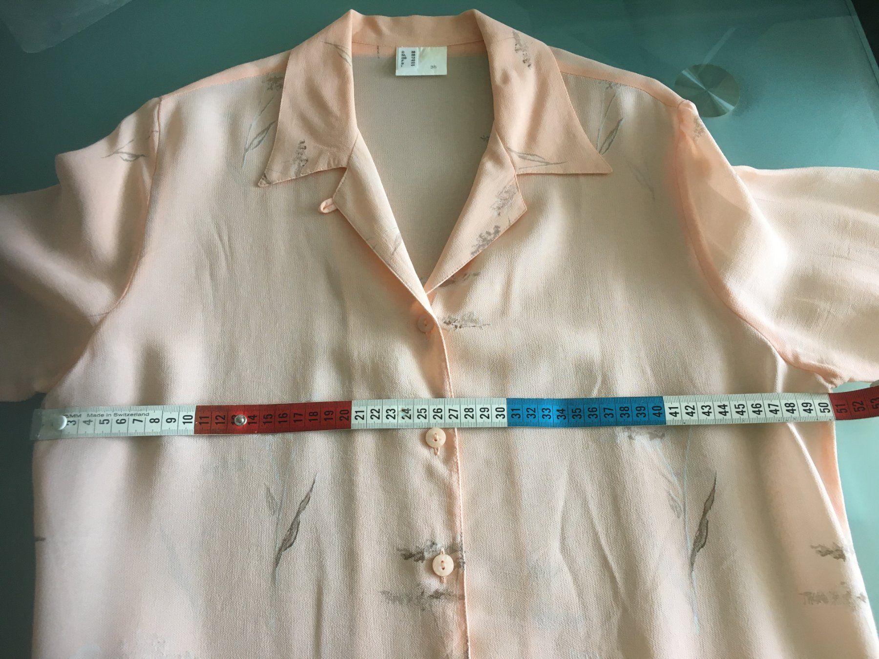 Blusen: Longbluse mit Top aus Viskose in apricot – Gebraucht aus Uetendorf von Florabella01 5