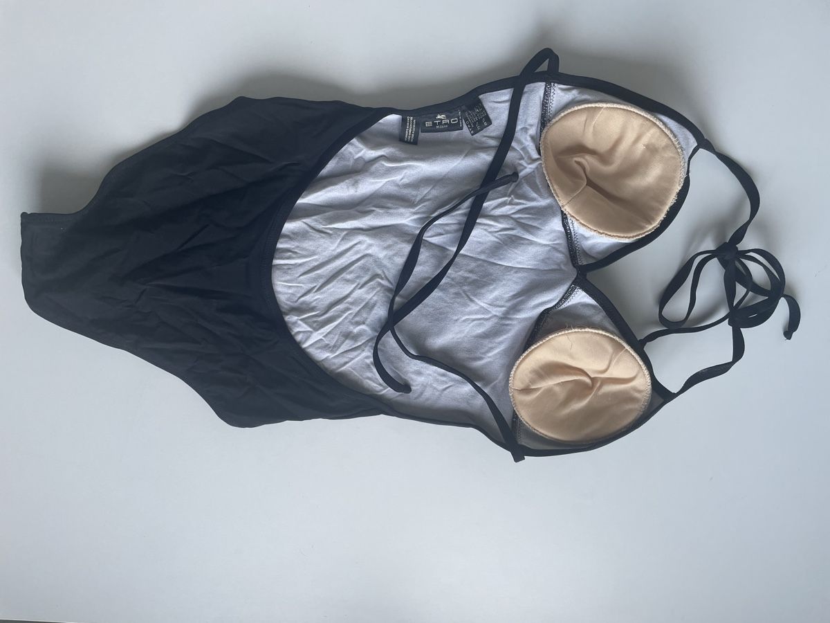 Etro Costumi da bagno & Bikini: ETRO Milano - Badeanzug mit Perlen Gr. S – Usato da Gockhausen venduto da AnneT07 4