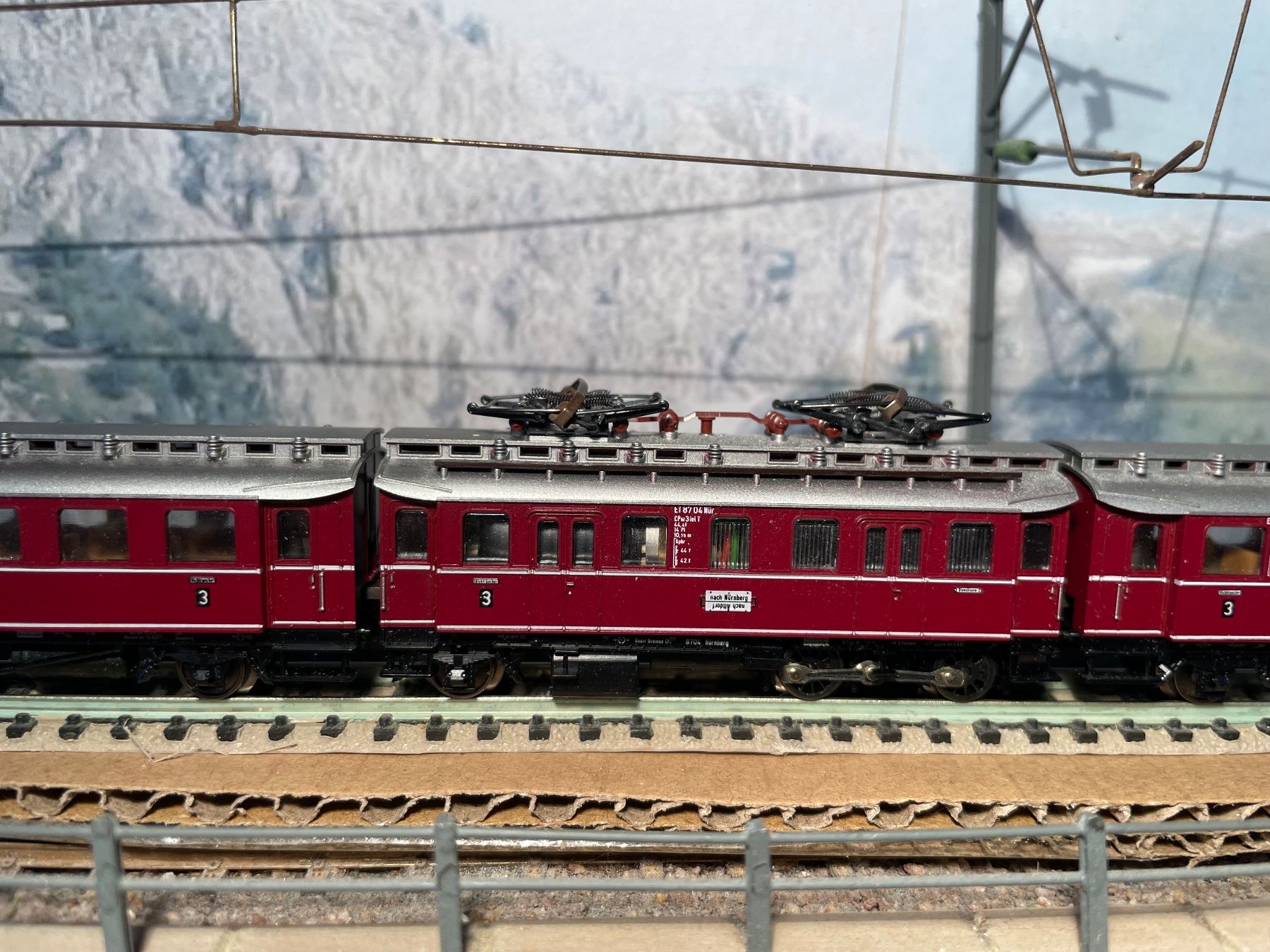 Trix Modellini di ferrovie: Minitrix 2994 E-Triebwagen ET 87 der DB Spur N – Usato da Rorschach venduto da Karotten 2