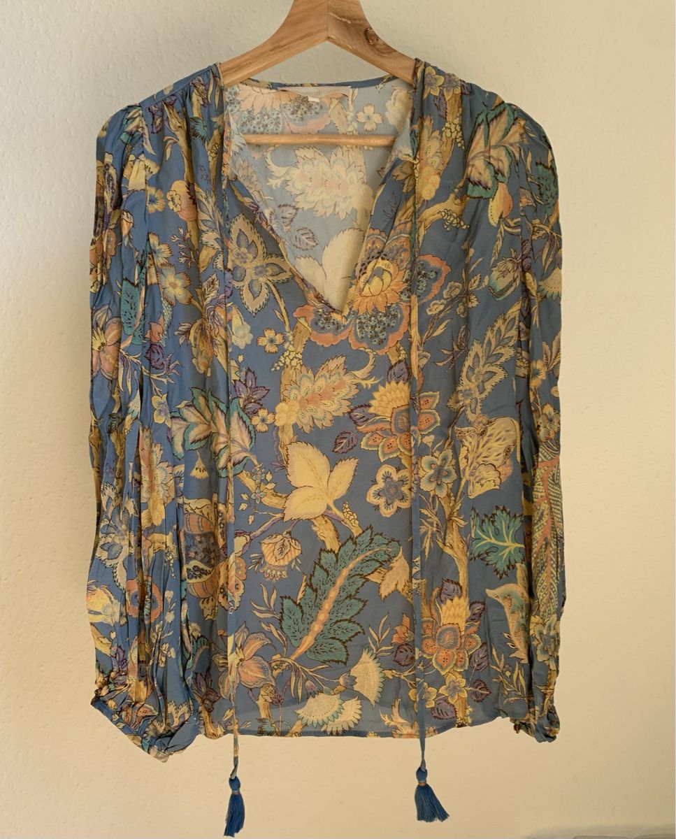 Vanessa Bruno Top: Blouse à fleurs Vanessa Bruno – Nuovo e nell'imballaggio originale da Genève venduto da rez_c6c6